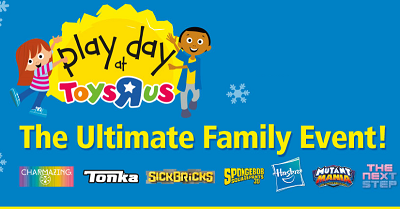 Toys r Us Play Day Events