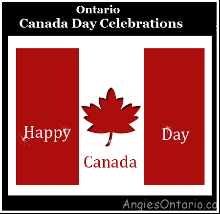 canada day celebrations in Ontario